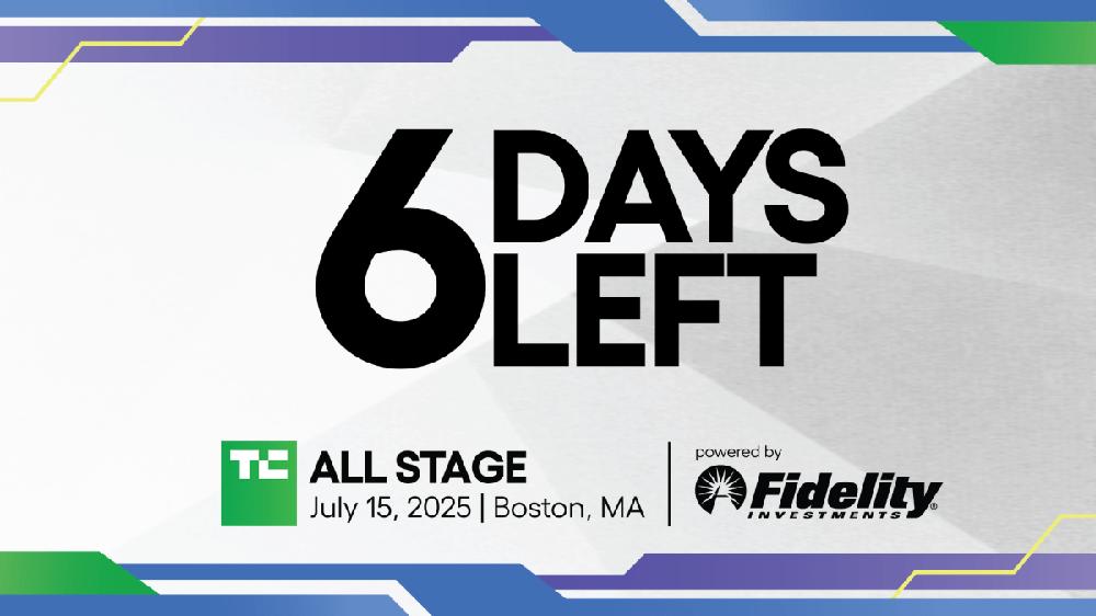 6 days until TechCrunch All Stage kicks off in Boston — and up to $475 in ticket savings disappear