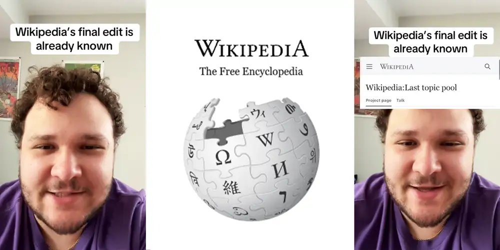We already know what the last-ever Wikipedia article and edit will be, claims viral theory