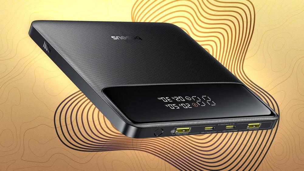 The Ultra-Slim Baseus Blade 20,000mAh 100W Power Bank Drops to Just $39.99