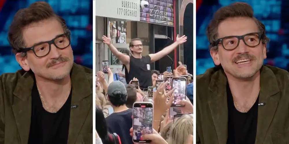 The internet loves George, the “Daily Show” lighting designer who won the Pedro Pascal lookalike contest