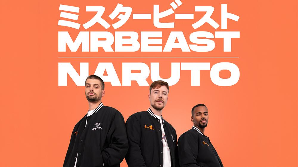 MrBeast joins forces with Naruto Shippuden for surprise merch collab