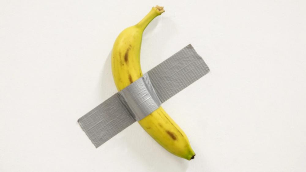 Hungry museum guest eats artist’s viral $6M duct-taped banana… again