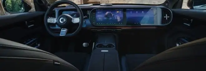 Smart #5, interni e bagagliaio del nuovo SUV elettrico. Quanta tecnologia!
