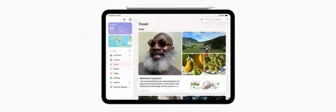 Apple porta l'app Diario su iPad e Mac: scrivere e disegnare ora è più comodo