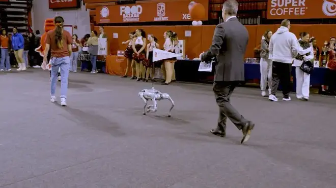 Thunder Paws, il cane robotico incanta il pubblico tra salti e movimenti realistici