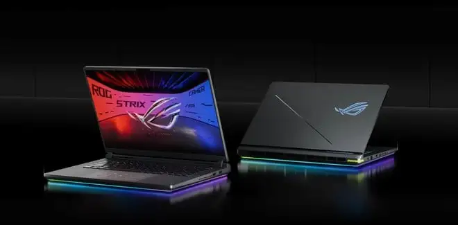 ASUS ROG Strix 2025: disponibili i nuovi portatili da gaming con GPU RTX Serie 50