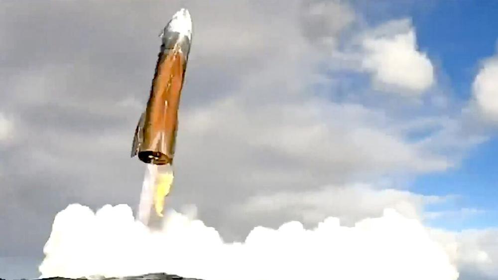 Under pressure after setbacks, SpaceX’s huge rocket finally goes the distance