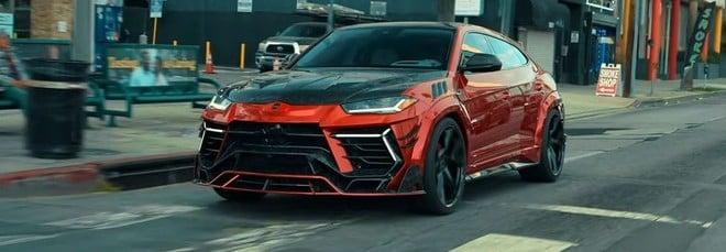 Ecco la Lamborghini Urus Performante con il kit Widebody Mansory Venatus completo di RDB LA