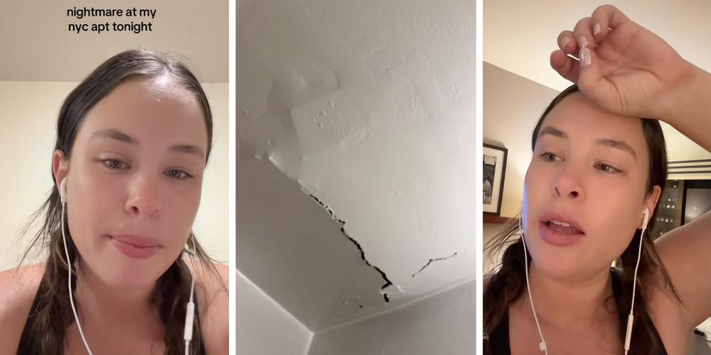 “A million cockroaches everywhere”: NYC woman’s ceiling busts open, spilling cockroaches into her apartment