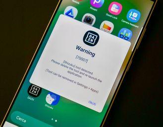 L’app di DAZN su Android controlla le app installate sullo smartphone. Se non le piacciono non parte