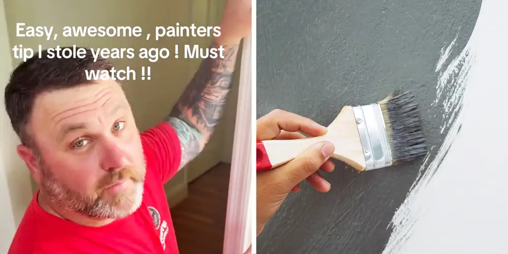 “Turns out perfect every time”: Man shows painter’s tip he learned to touch up paint