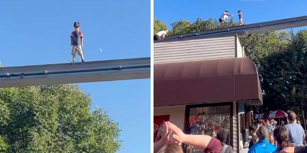“The people telling him to stop are idiots”: Dramatic rescue at Hersheypark after boy is found walking alone on monorail track