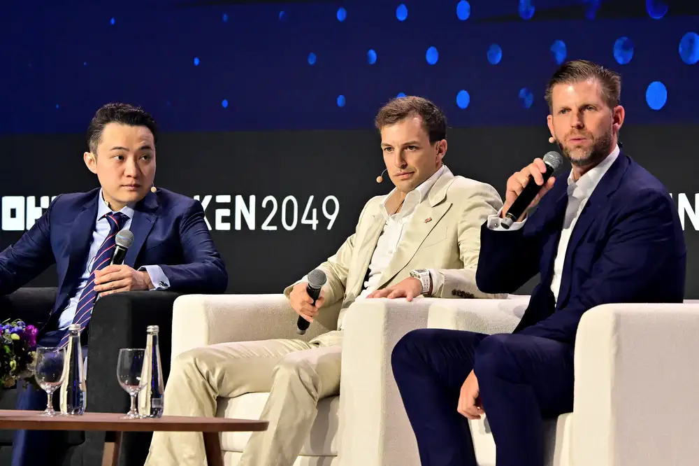 Justin Sun takes crypto company public — reportedly with help from Eric Trump