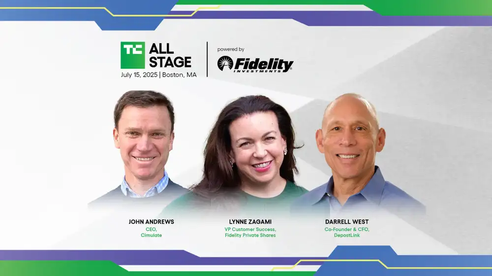 Tighten up your cap table with Fidelity, Cimulate, and DepositLink at TechCrunch All Stage 2025