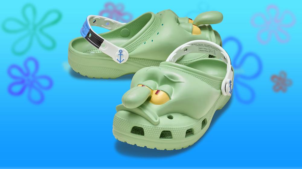 Crocs x Nickelodeon collaboration reveals bizarre Squidward clogs ahead of new SpongeBob movie
