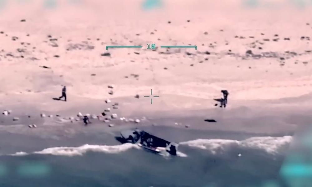 Ukraine destroys Russian speedboat as it attempts to land troops, Navy says, shares footage
