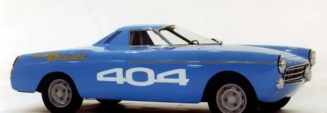 Il successo dei motori diesel passò anche per la Peugeot 404
