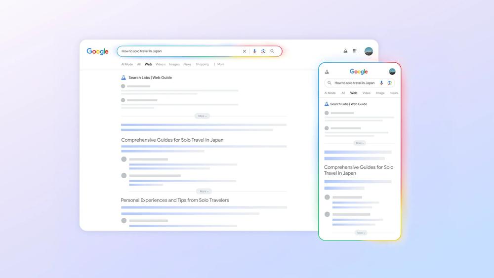 Google rethinks search results with its new AI-curated ‘Web Guide’