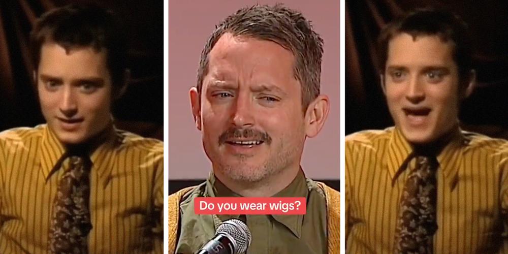 “I don’t know why I was so anti-wig”: Elijah Wood revisits the viral “will you wear wigs” interview years later