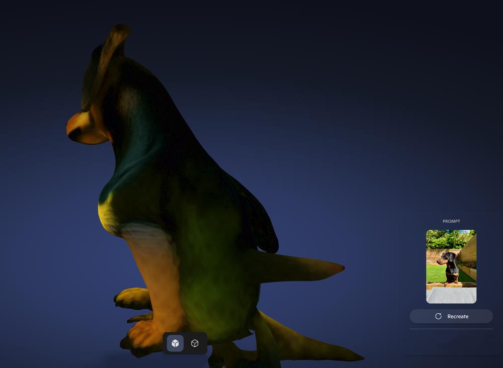 Microsoft’s new Copilot 3D feature is great for Ikea, bad for my dog