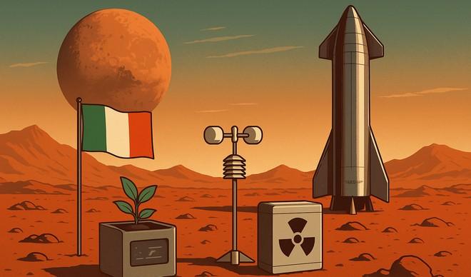 L’Italia sulla rotta per Marte: la nostra scienza a bordo di Starship