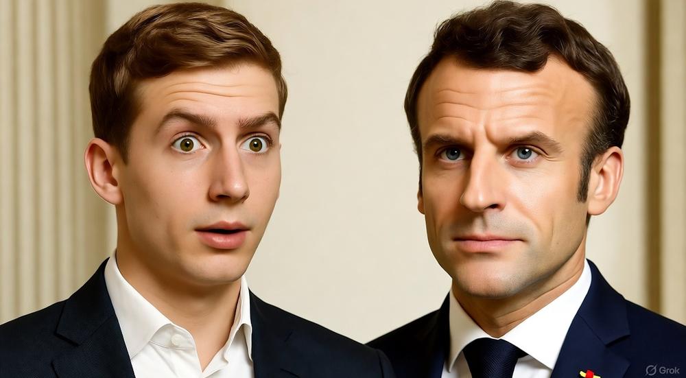 Ragazzo di Parma parla con la erre moscia e Macron lo nomina primo ministro