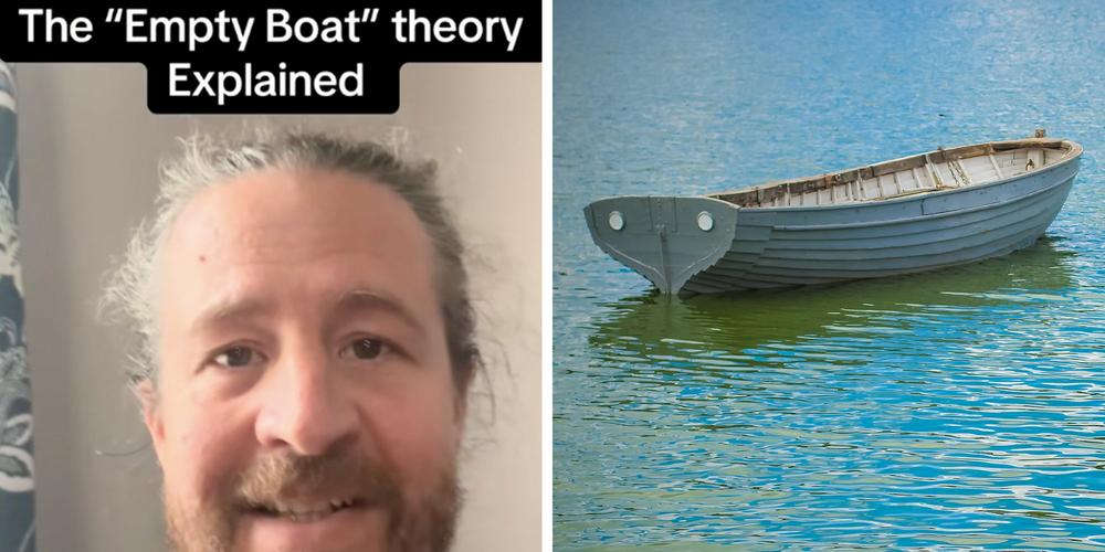 The “Empty Boat Theory” is trending as a “brain hack” to fight anger and anxiety