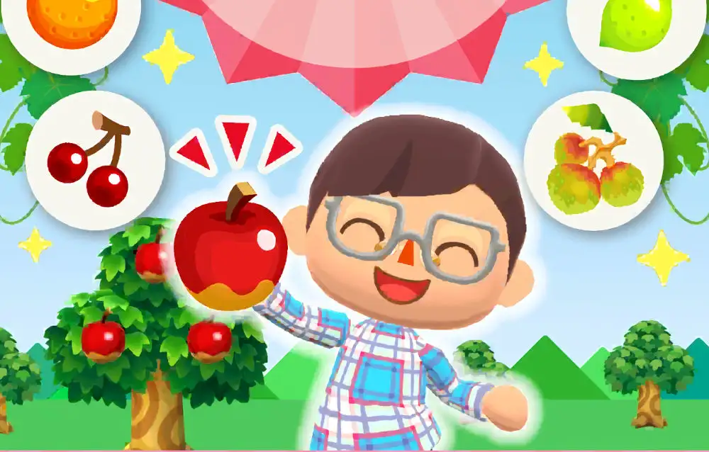 Sono iniziate le sfide fruttate in Animal Crossing: Pocket Camp Complete!
