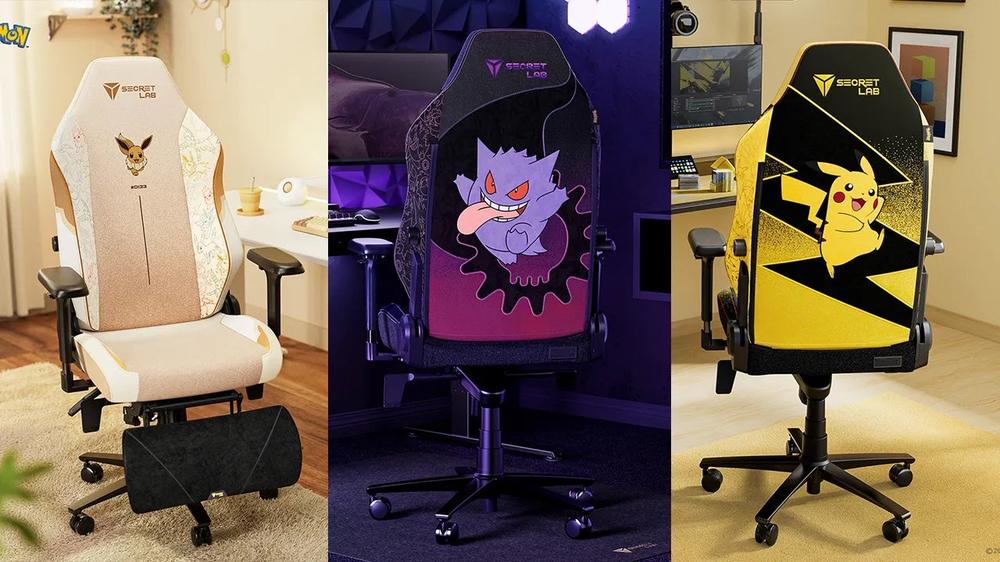 Secretlab's Pokémon Themed Titan Evo Gaming Chairs Are up for Preorder, But They're Selling Out Fast