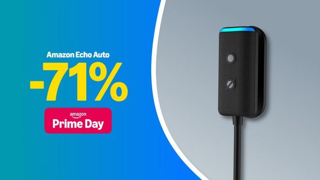 Echo Auto con Alexa, ora è da prendere: lo sconto Prime Day è del 71%