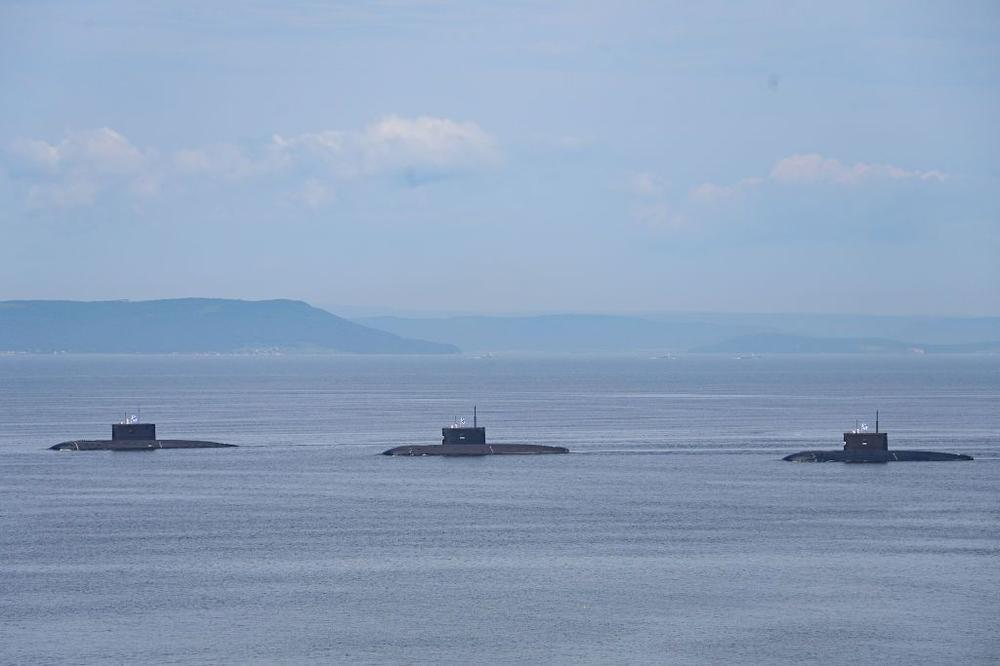 Russian nuclear submarine base hit by tsunami, satellite images reveal