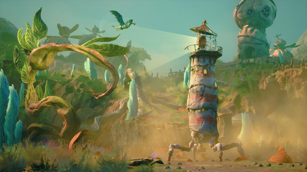 This weirdo Xbox game about a walking lighthouse is a Keeper