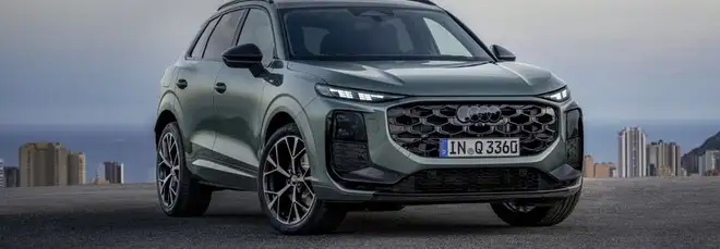 Nuova Audi Q3: più grande e tecnologica. Con la Plug-in 120 km in elettrico