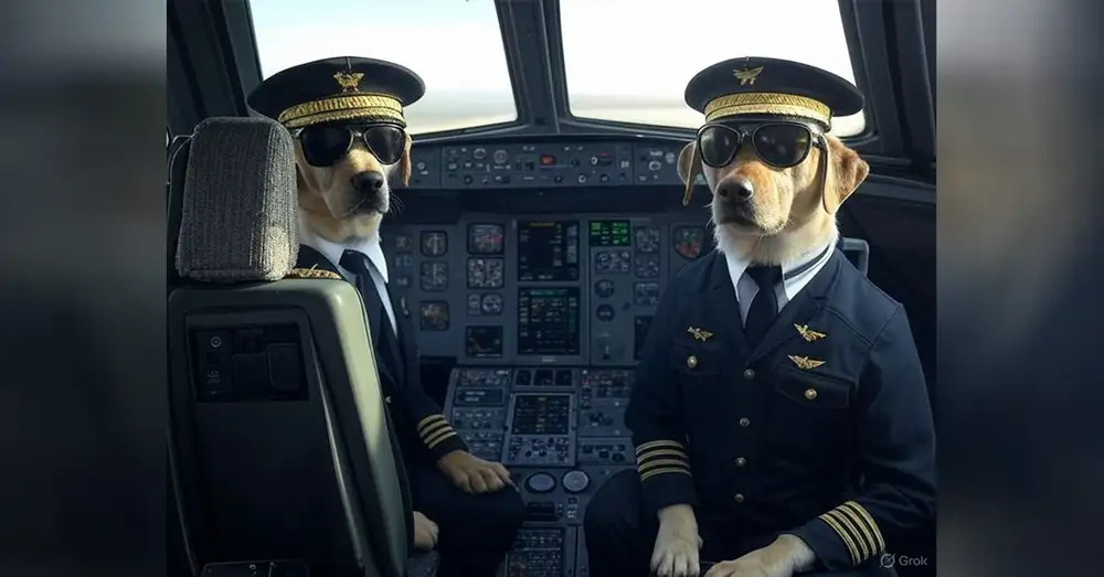 Per gli amanti degli animali compagnie aeree assumono i primi cani-pilota