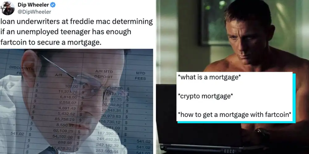 U.S. move to count crypto for mortgages met with fartcoin memes