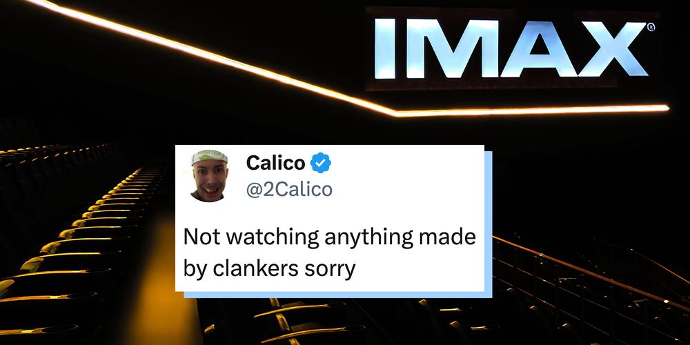 “Your customers do not want this”: Movie fans outraged by IMAX’s  announcement of a new AI film festival