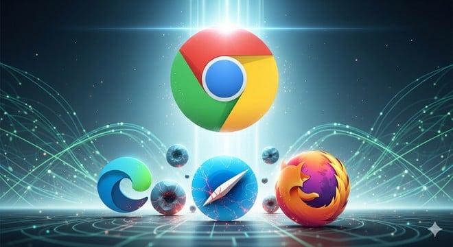 Google Chrome domina il web: Safari al 14%, Edge resta indietro