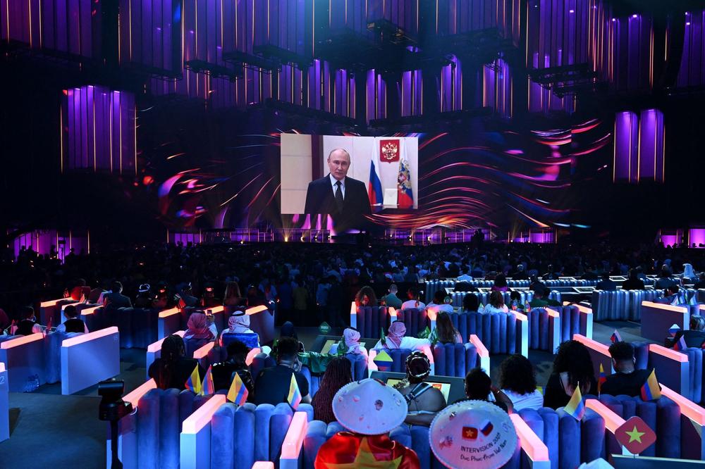 By reviving Soviet-era music contest, Russia flaunts its defiance of Western isolation