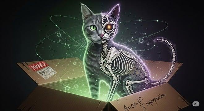 Nasce il filmato più microscopico della storia: un gatto fatto di atomi