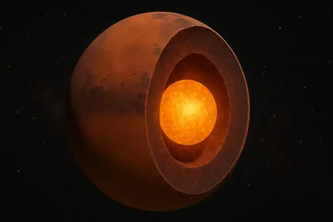 Cosa nasconde il cuore di Marte ? Lo svela uno studio