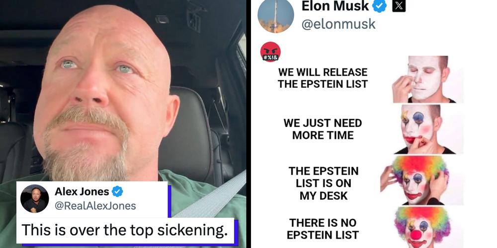 Conservatives are crashing out over DOJ concluding no Jeffrey Epstein client list exists