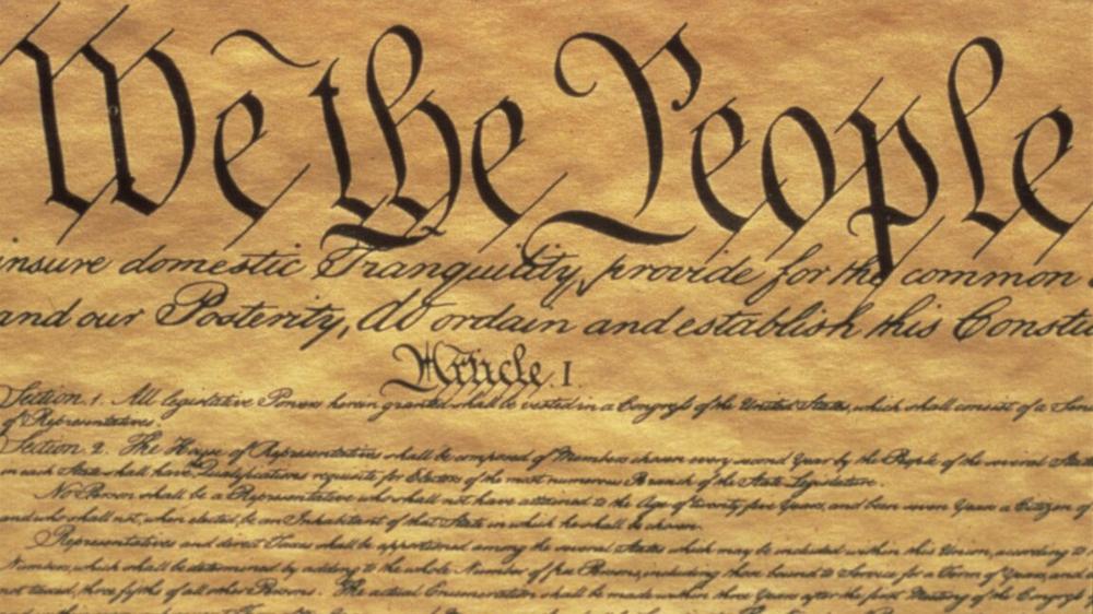 Coding error blamed after parts of Constitution disappear from US website