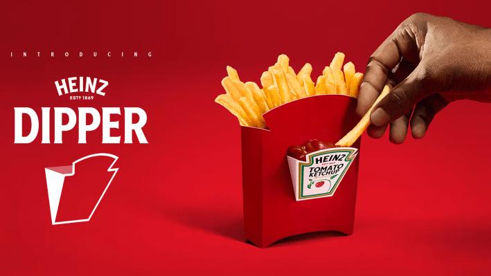 “So convenient”: Heinz solves an age-old problem by debuting a fry box with a built-in ketchup holder