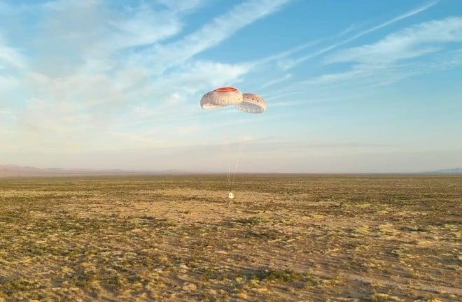 New Shepard di Blue Origin completa la missione NS-35 con oltre 40 payload