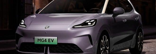 Nuova MG4 debutta in Cina: tecnologia OPPO e batterie allo stato semi-solido