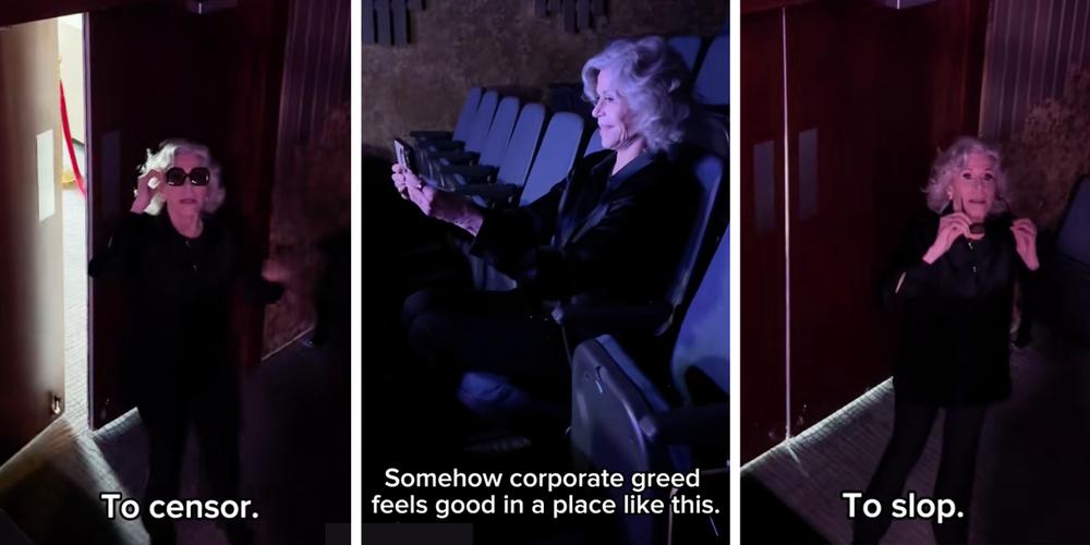 “Come to this place for mergers”: Jane Fonda recreates Nicole Kidman’s AMC movie theater ad in protest of Netflix-WB merger