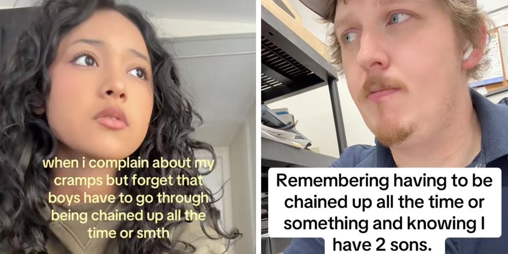 How “being chained up all the time or something” became the funniest bit on TikTok