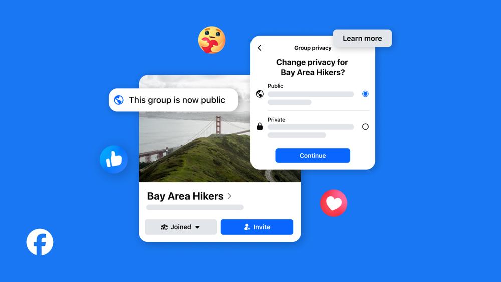 Facebook Groups can now go public without exposing members’ private posts