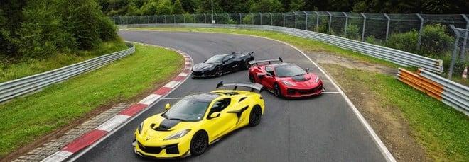 Corvette ZR1X velocissima al Nürburgring: battuto il record della Ford