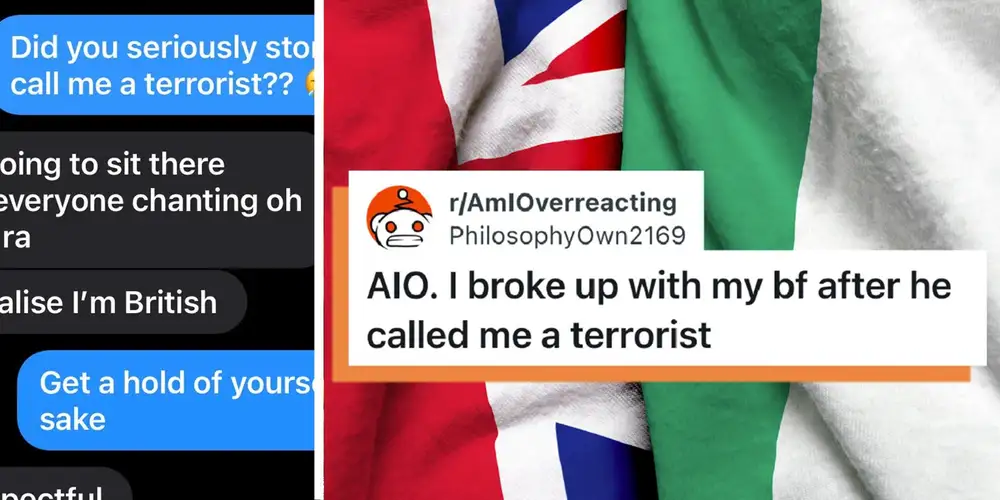 Irish woman goes viral for dumping boyfriend who called her a “terrorist” over pub chant